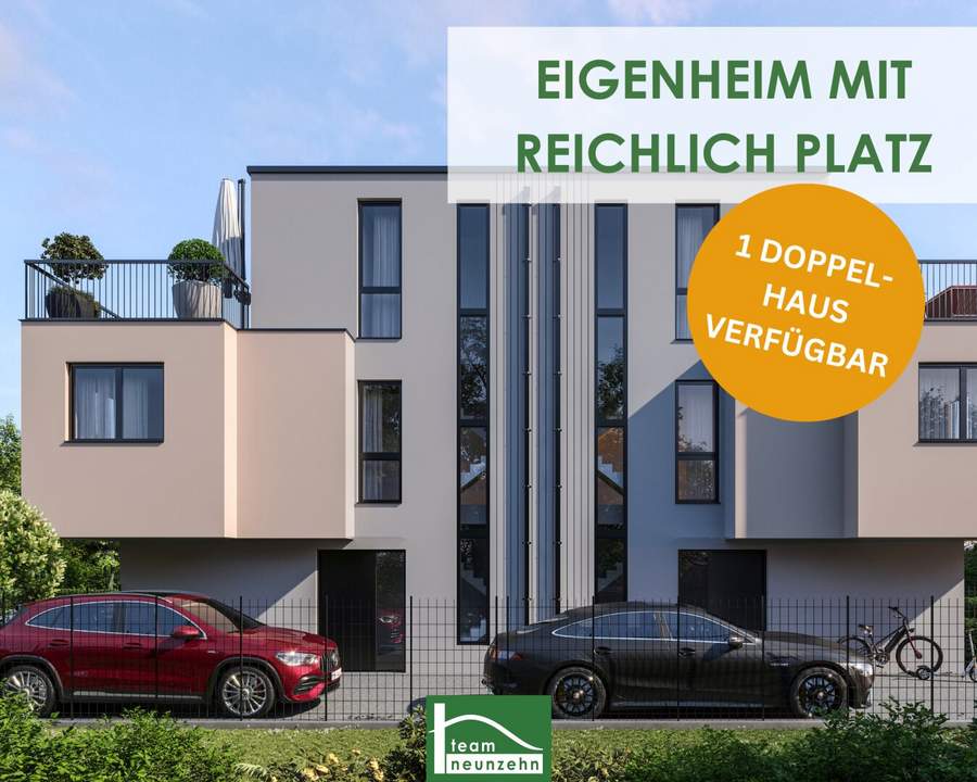 Ihr modernes Doppelhaus: Wohntraum mit Garten und exklusiver Ausstattung - JETZT ANFRAGEN