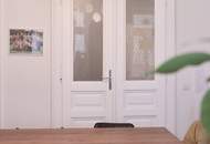 Balkon-Altbauwohnung 3 Zi und 21m² Balkon in Hofruhelage