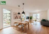 3-Zimmer hervorragend aufgeteilt mit Balkon - „Hirschfeld – Naturnah wohnen“ – Niedrig-Energie-Standard-Neubau _ Provisionsfreier Erstbezug