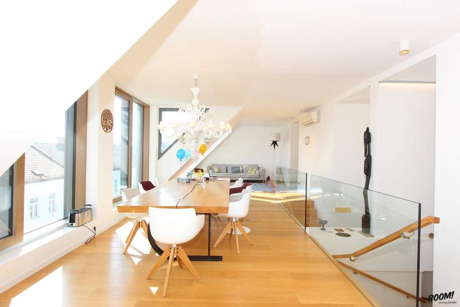 Wohnen auf höchstem Niveau - Exklusives 9 Zimmer Penthouse-Maisonette im Herzen von Döbling, Wohnung-kauf, 4.500.000,€, 1190 Wien 19., Döbling