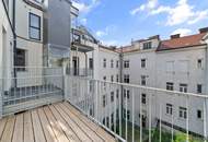 INITIATIVE TOP 100 - RAUS AUS GAS | perfekt geplante 3-Zimmer Altbauwohnung mit Balkon nahe dem Augarten | Top 2/9