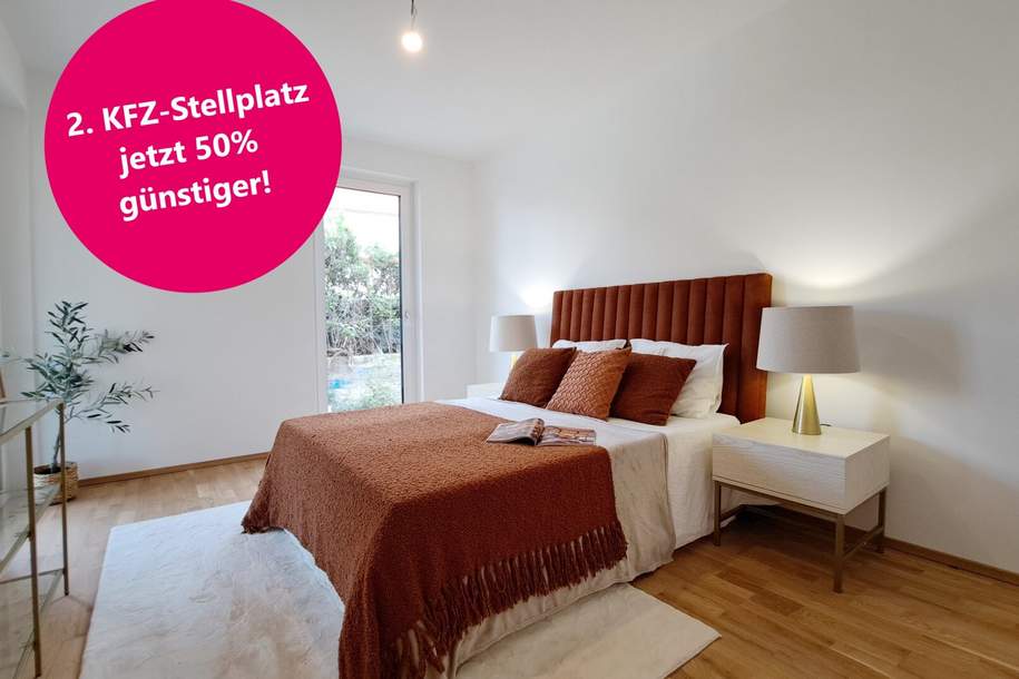 BELLA VITA - Erwerben Sie den zweiten KFZ-Stellplatz mit einem Preisnachlass von 50 %., Wohnung-kauf, 269.900,€, 2700 Wiener Neustadt(Stadt)