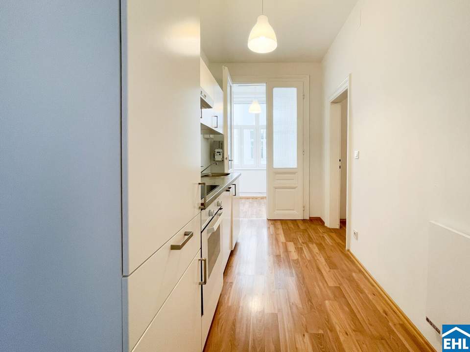 Innenhofruhelage Nähe Schlachthausgasse: Charmante 1,5 Zimmerwohnung