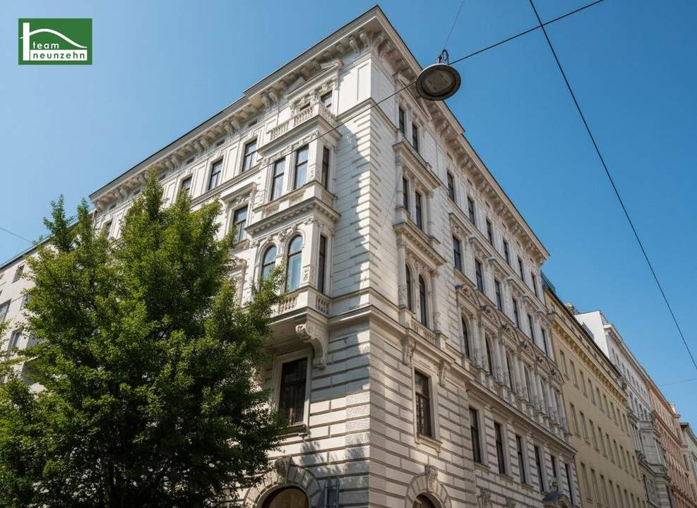 Hervorragende Stadtwohnung (sanierungsbedürftig) im begehrten Gründerzeithaus in unmittelbarer Nähe zur Mariahilfer Straße - U-Bahn U3