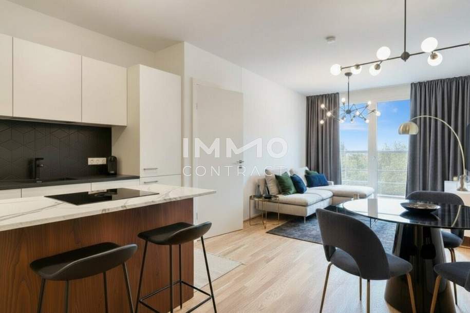 Moderne Garconniere mit Garten – provisionsfreier Erstbezug nahe Alte Donau, Wohnung-kauf, 259.500,€, 1210 Wien 21., Floridsdorf