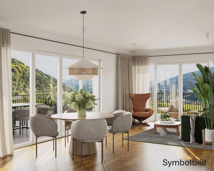 Exclusive Vier-Zimmer-Eigentumswohnung mit 84m² großer Terrasse in Bad Hofgastein
