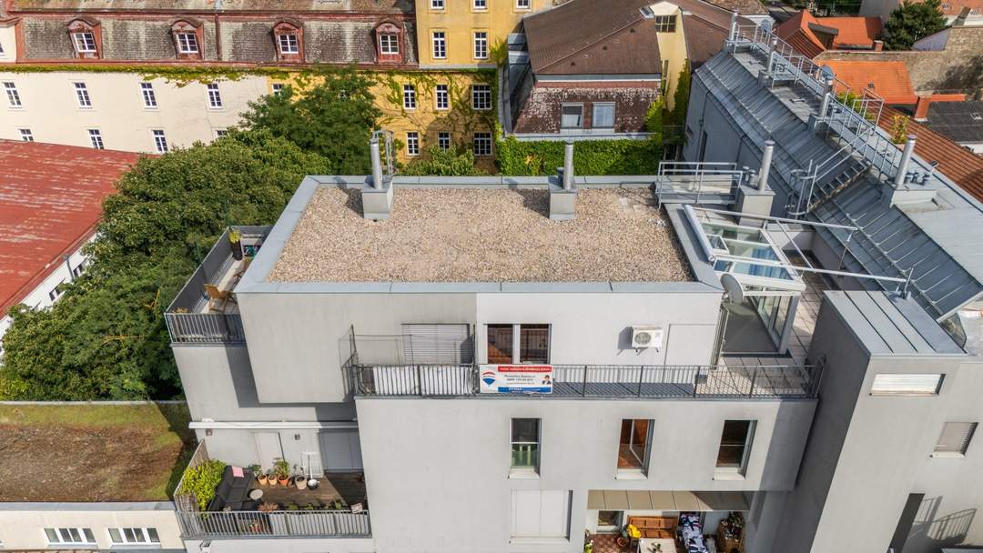 "Bisambergblick - DG-Terrassen-Traum - Penthouse mit Tiefgaragenplatz"