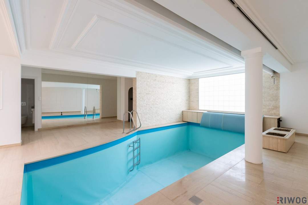 *** RARITÄT!!!! - WELLNESSOASE - INDOOR-POOL - SAUNA - EINBAUKÜCHE - WEINGEWÖLBE ***