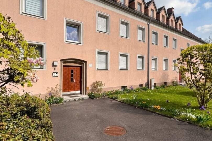 Gemütliche 2-Zimmer Wohnung, im Herzen von Linz - und dennoch grün! In Linz-Kleinmünchen beim Wasserwald!, Wohnung-miete, 598,55,€, 4030 Linz(Stadt)