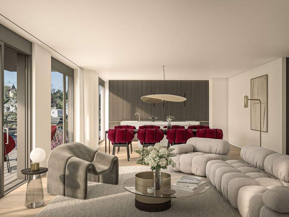 Großzügige 4-Zimmer-Residenz mit zwei Balkonen