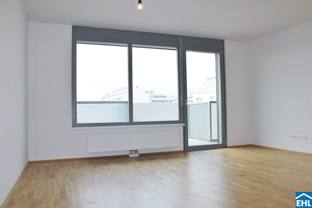 Top 2 Zimmerwohnung mit Loggia Nähe Gasometer