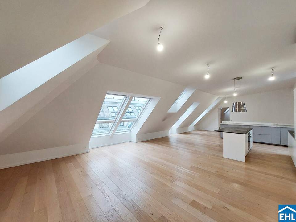 Elegante 3 Zimmerwohnung auf zwei Etagen mit toller Terrasse in Bestlage!