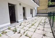 UNBEFRISTET, HOFRUHELAGE, 106 m2 Gewerbefläche mit 41 m2 Terrasse, 4 Zimmer, Küche, Sanitäranlagen, Parketten