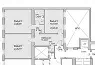 Klassische Altbauwohnung, 2,5 Zimmer - extra Küche - ruhige Lage !