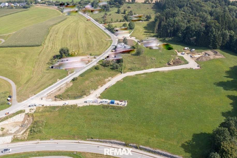 Voll erschlossener 1.074 m² Baugrund mit traumhaftem Ausblick in ruhiger &amp; grüner Lage!, Grund und Boden-kauf, 205.000,€, 4441 Amstetten